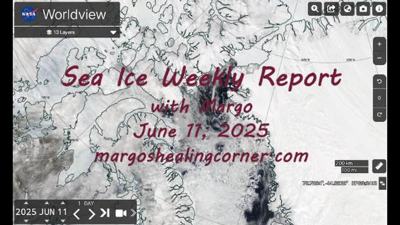 Sea Ice Weekly Report with Margo (June 11, 2025)