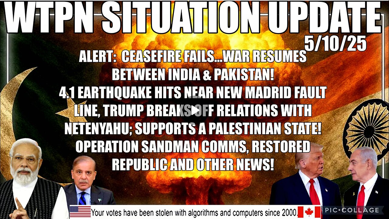 WTPN SITUATION UPDATE FEATURING RESTORED REPUBLIC 5/10/25