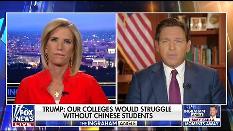 Gov DeSantis: Colleges Should Benefit Americans Not Foreigners