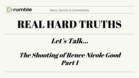 Live - The Shooting of Renee Good pt.1 - 1/10/26