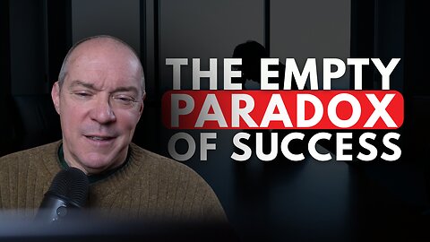 WHY WINNING FEELS LIKE LOSING: The "Success Paradox" Explained