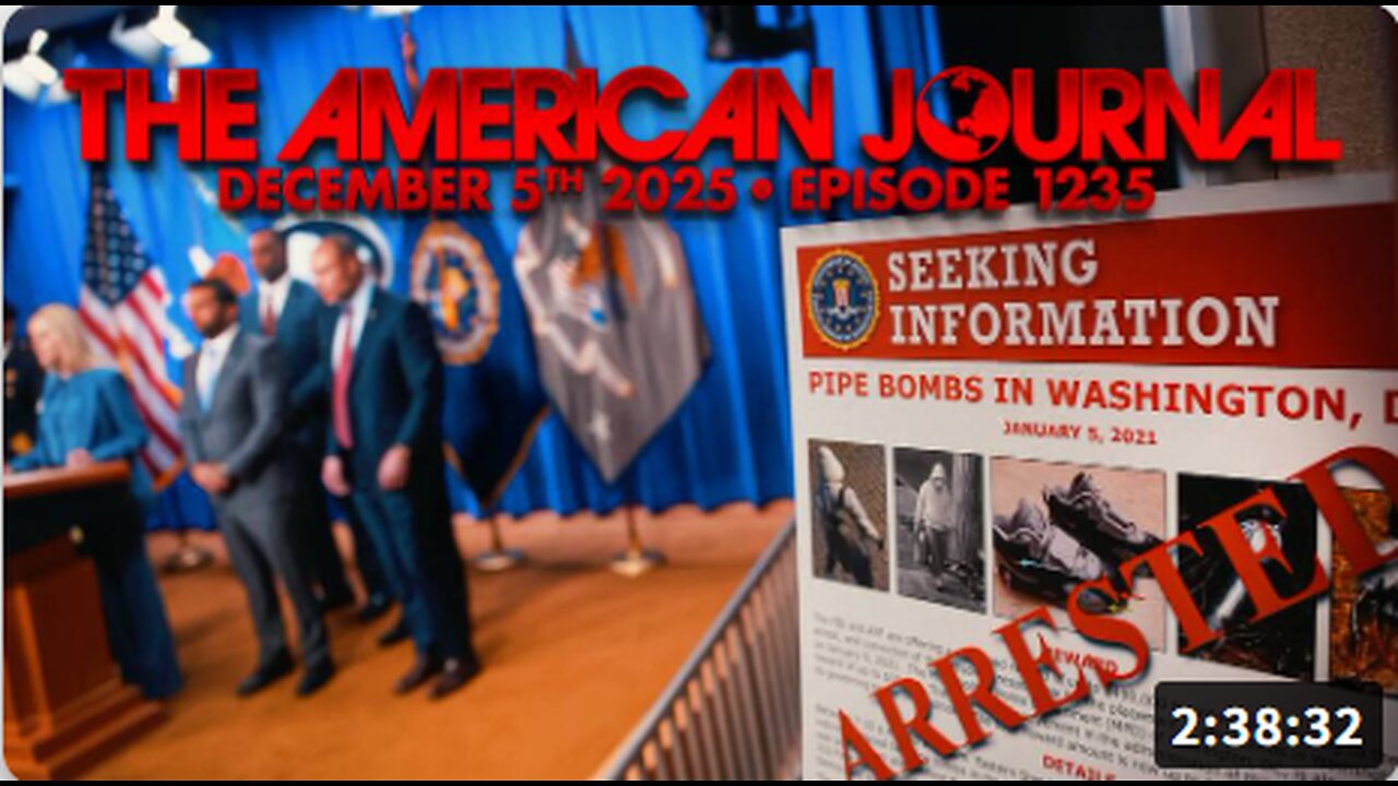 The American Journal: UK Suspends Elections, Trump Warns Mass Migration Has Europe Facing “Civilizational Erasure,” White House “At Odds” With NATO Over Ukraine/Russia War - FULL SHOW - 12.05.2025