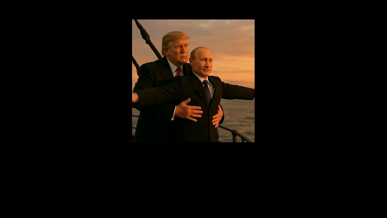 Trump And Putin Sail On Titanic