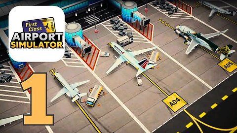 Airport Simulator Tycoon Inc - Gameplay Walkthrough | Part 1 (Android, iOS)