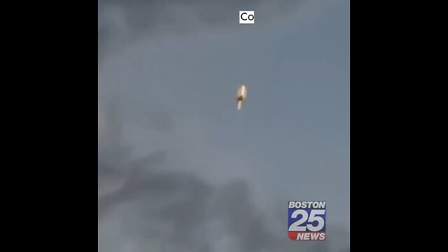 an unknown object falling from the sky in Pembroke