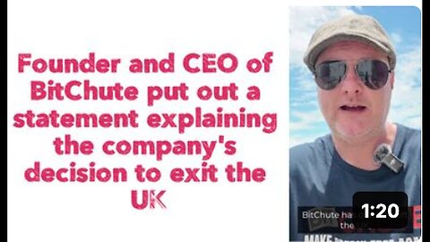"BitChute CEO's Statement on Exiting the UK: An Analytical Breakdown"