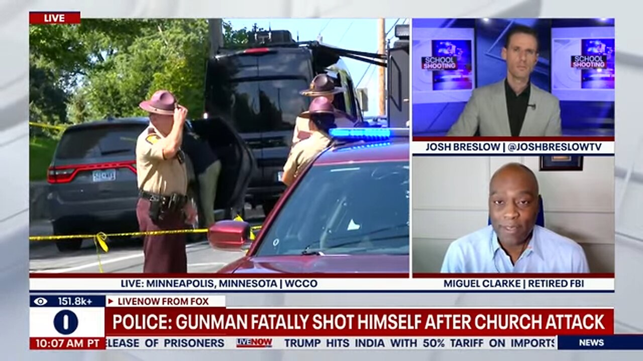 Minneapolis school shooting: gunman opened fire as children prayed