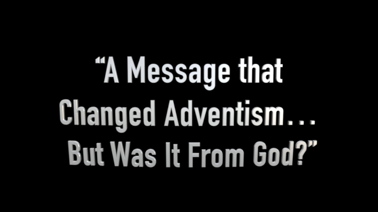 E.J. Waggoner and the Gospel that Wasn't; PART 4 of 5; Testimony Press Publications