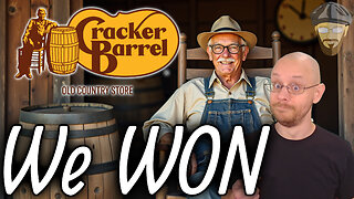 Cracker Barrel's TERRIBLE logo is GONE