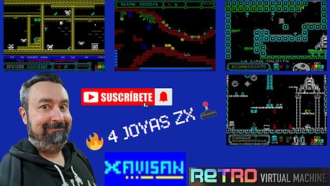 🎮 ¡PROBANDO 4 JOYAS HOMEBREW de Xavisan para ZX Spectrum! 🕹️