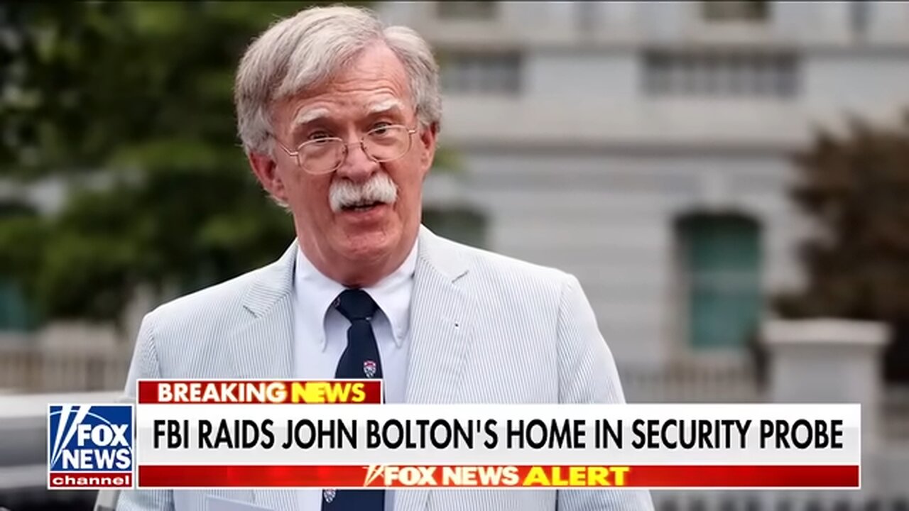 BREAKING: John Bolton's home raided by federal agents
