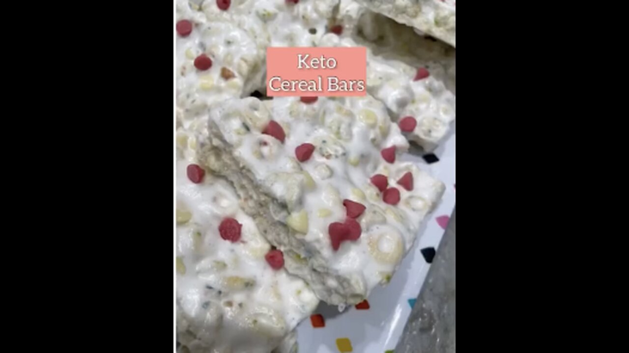 Keto Cereal Bars