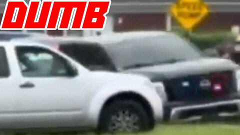 Maniac "Activists" Ram ICE Vehicle to Protect a 2X Deported Illegal
