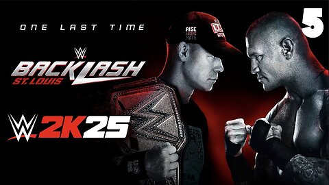 WWE 2K25 Backlash 2025 - Match 5: Cena Creates CONTROVERSY!
