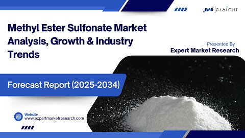 Methyl Ester Sulfonate Market| Trends, Growth & Forecast 2025-2034