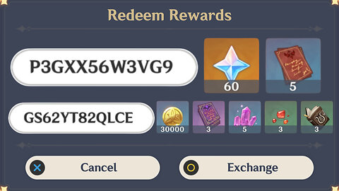 November 25, 2025 Primo + Item Code (Genshin Impact)