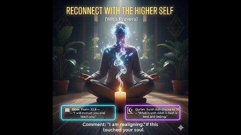 RECONNECT WITH YOUR HIGHER SELF (With Prayers)