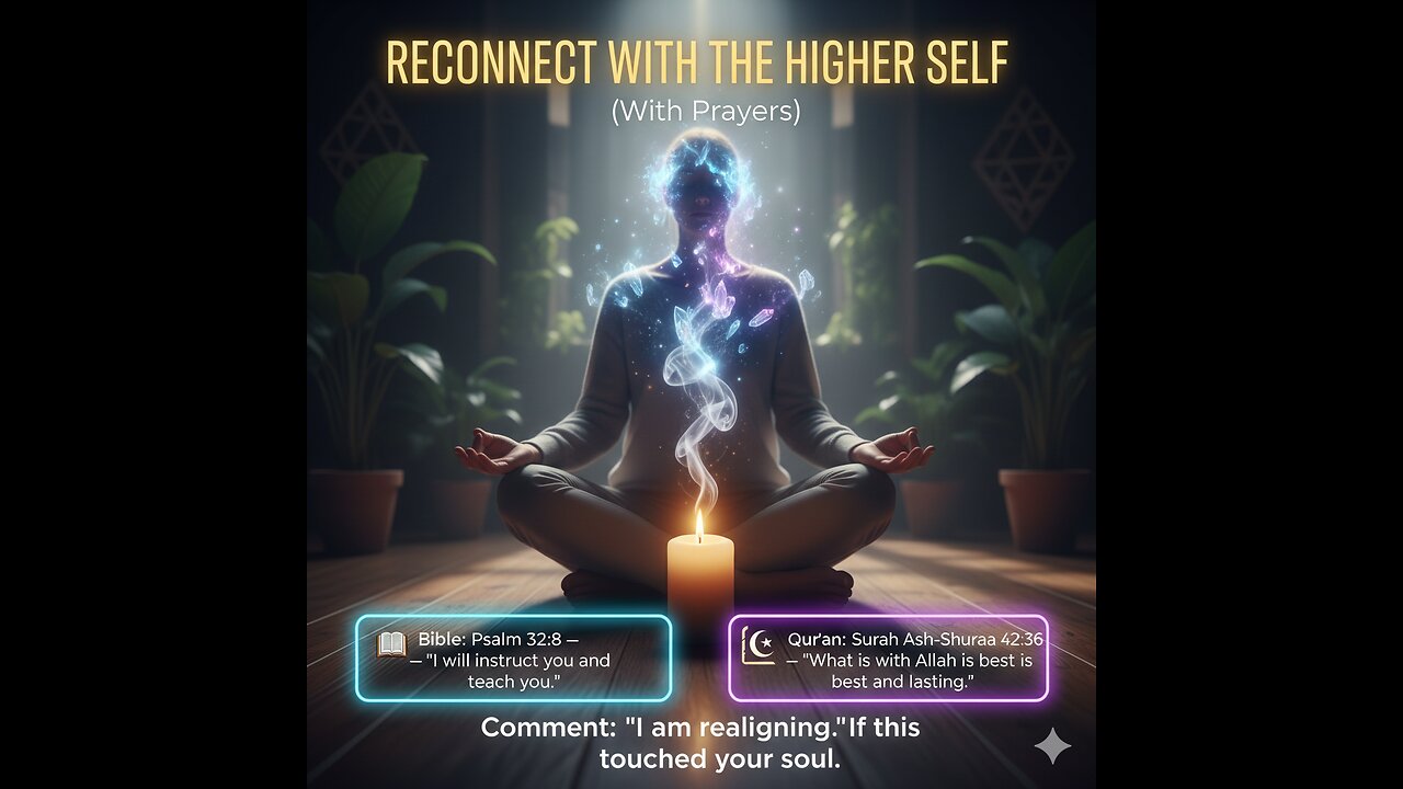 RECONNECT WITH YOUR HIGHER SELF (With Prayers)