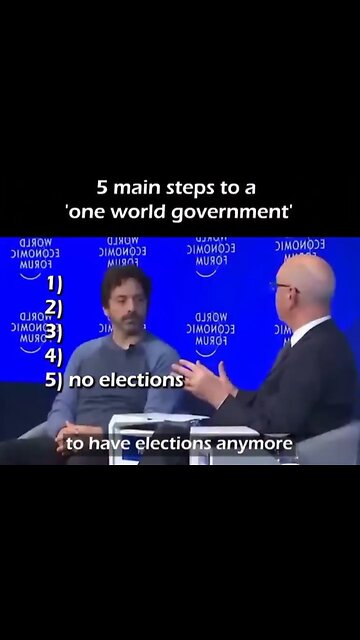5 MAIN STEPS to a ONE WORLD GOVERNMENT
