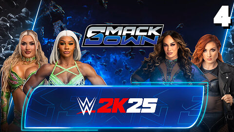 WWE 2K25 Smackdown August 22nd 2025 - Match 4: Tiffy & Jade Time!