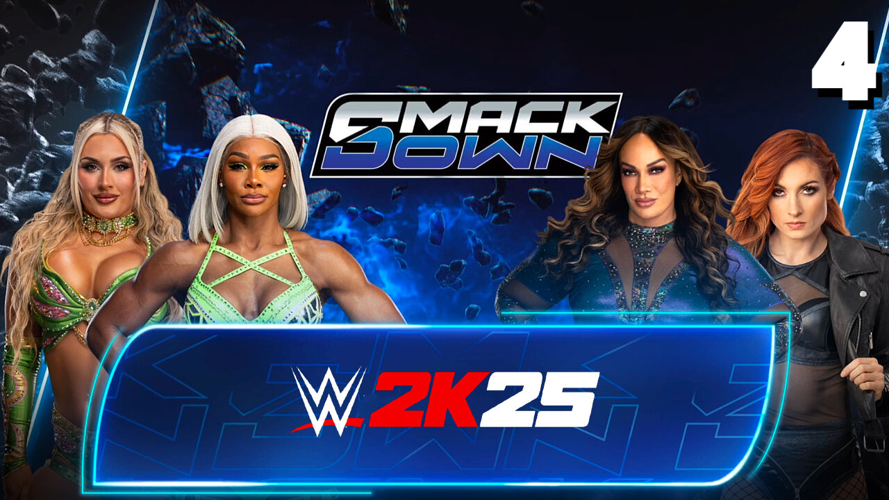 WWE 2K25 Smackdown August 22nd 2025 - Match 4: Tiffy & Jade Time!