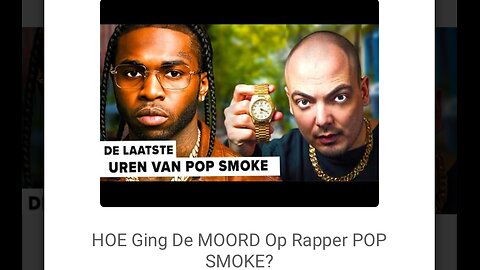 Vrijevogels 2 hoe gind de moord op rapper pop smoke