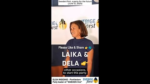 Elsa Widding - Sweden First, a party for the future