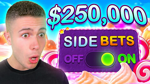 $250,000 SIDE BET INSANITY ON SWEET BONANZA