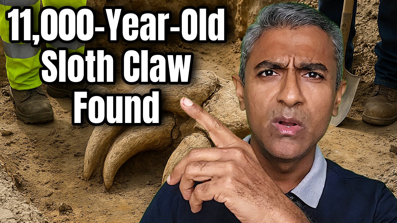 11,000-Year-Old Giant Sloth Claw Found in Florida by Utility Crew, Once Named by Jefferson