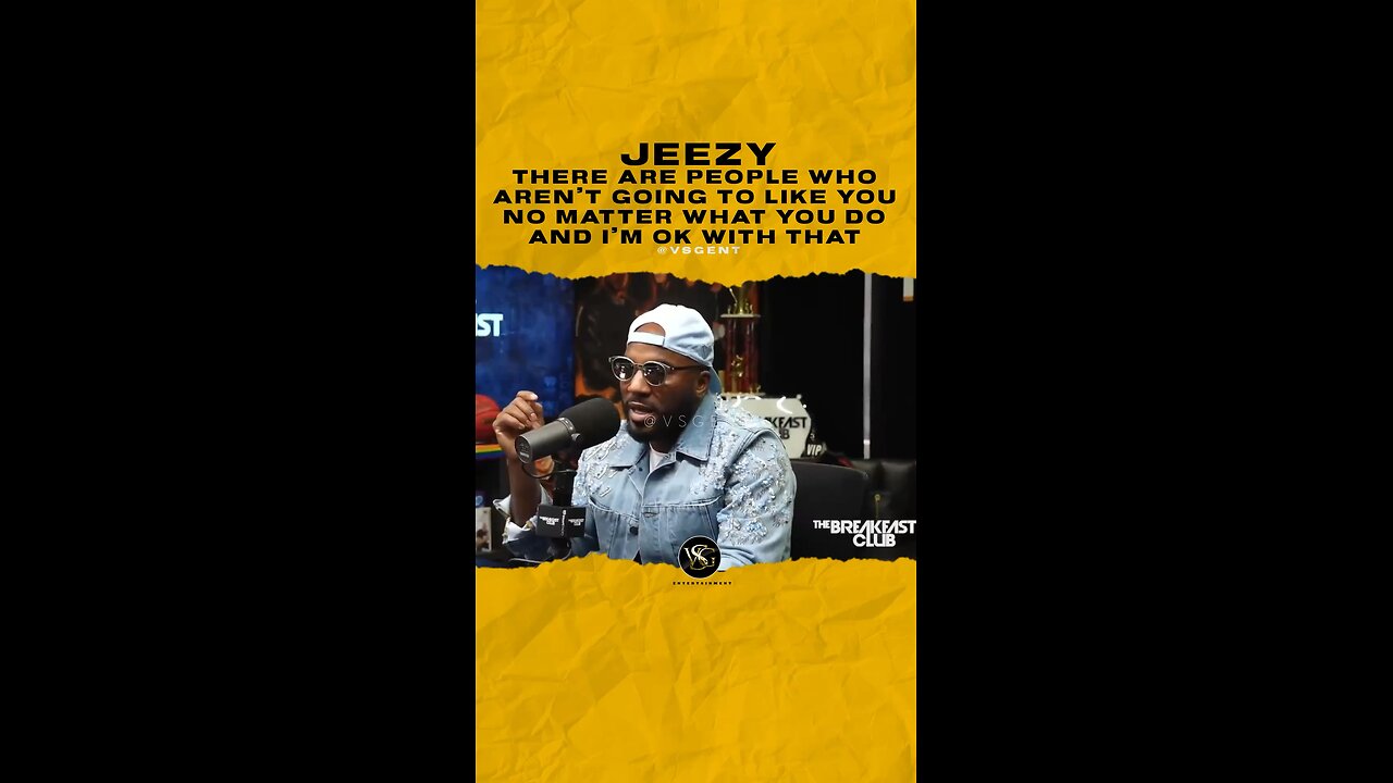 @jeezy There are people who aren’t going to like you no matter what you do and I’m ok with that