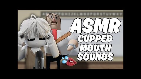 Roblox ASMR ~ Cupped Mouth Sounds At 300% Sensitivity 👄