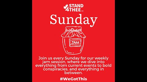 Stand4THEE Sunday Jam May 25 - Earth is a Matrix