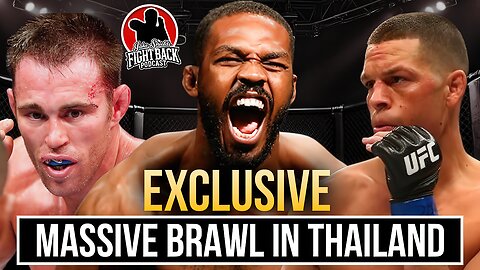 Russian Ultimate Fighter Show CHAOS in Thailand with Nate Diaz