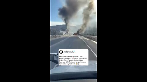 Fatal Crash Route 138 Quebec