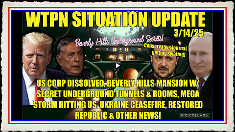 US CORP dissolved, Conservatives getting swatted, Ukraine ceasefire,Elite Mansion tunnels more.