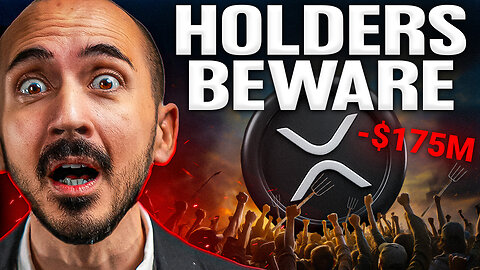 XRP Dumped by Founder! MASSIVE Sell Off Sparks Outrage