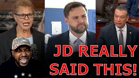 Democrats MELTDOWN CRYING RACISM Over JD Vance Calling WOKE Hispanic Senator 'Jose' During LA Trip!