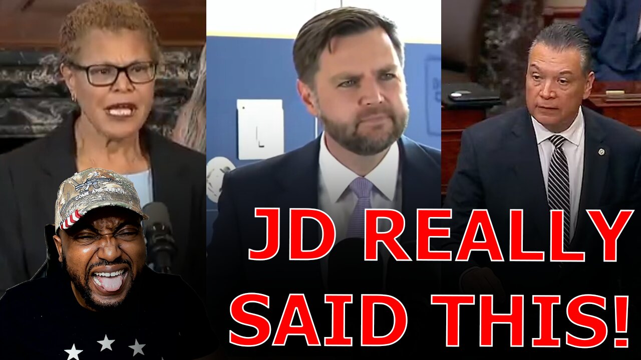 Democrats MELTDOWN CRYING RACISM Over JD Vance Calling WOKE Hispanic Senator 'Jose' During LA Trip!