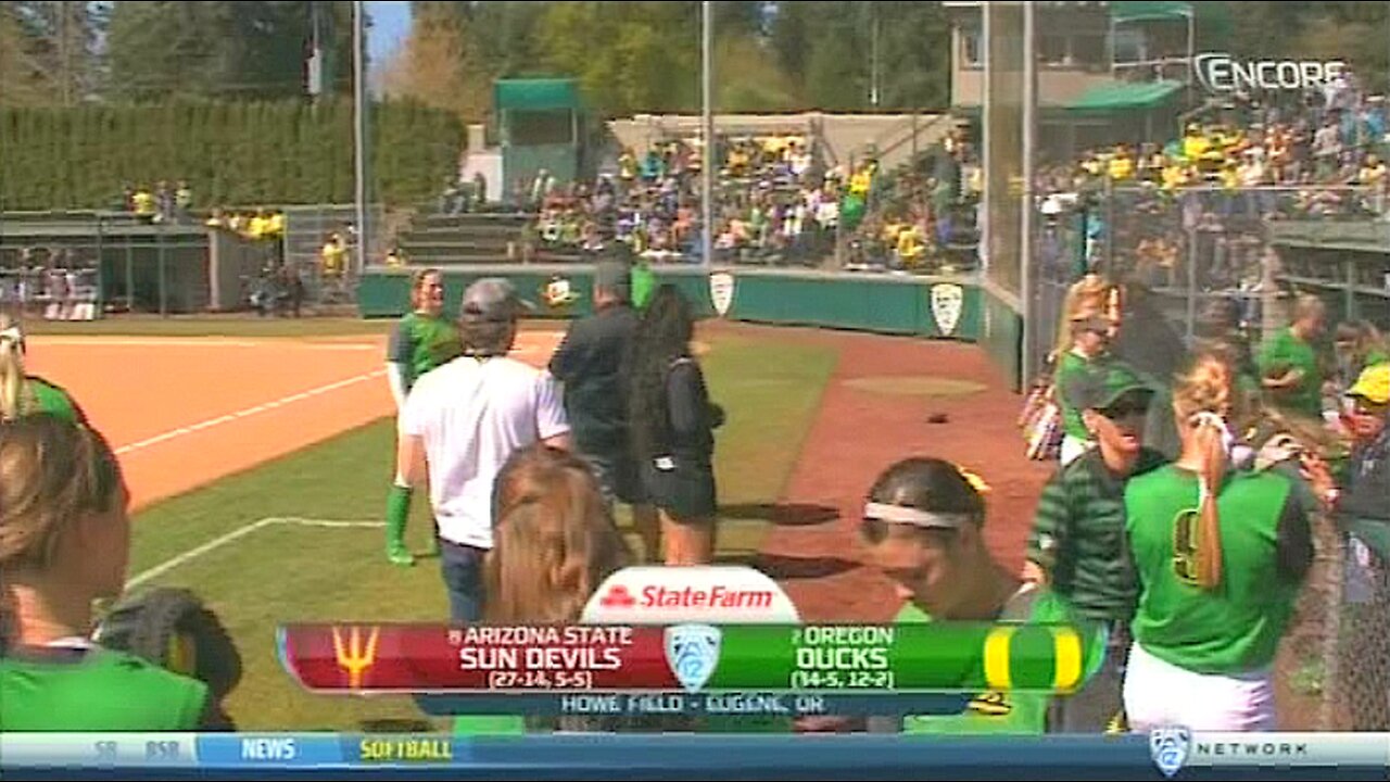 2015 Softball - ASU @ OR (Game 3)