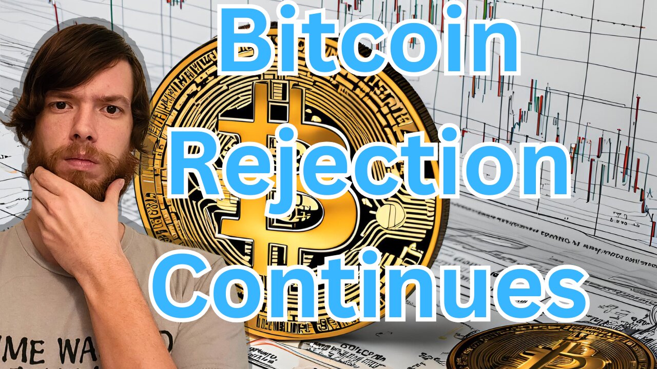 Bitcoin Rejection Continues #crypto #grt #xrp #algo #ankr #btc