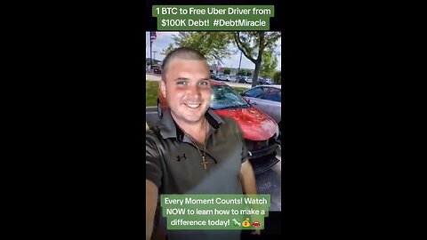 Stunning: 1 Bitcoin to Erase Uber Driver’s $100K Debt – Donations Surge, Be Part of the Miracle!