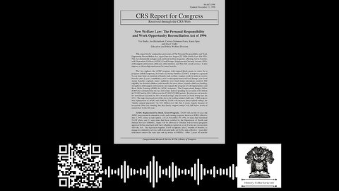 #OnThisDate August 22, 1996: Welfare Overhaul