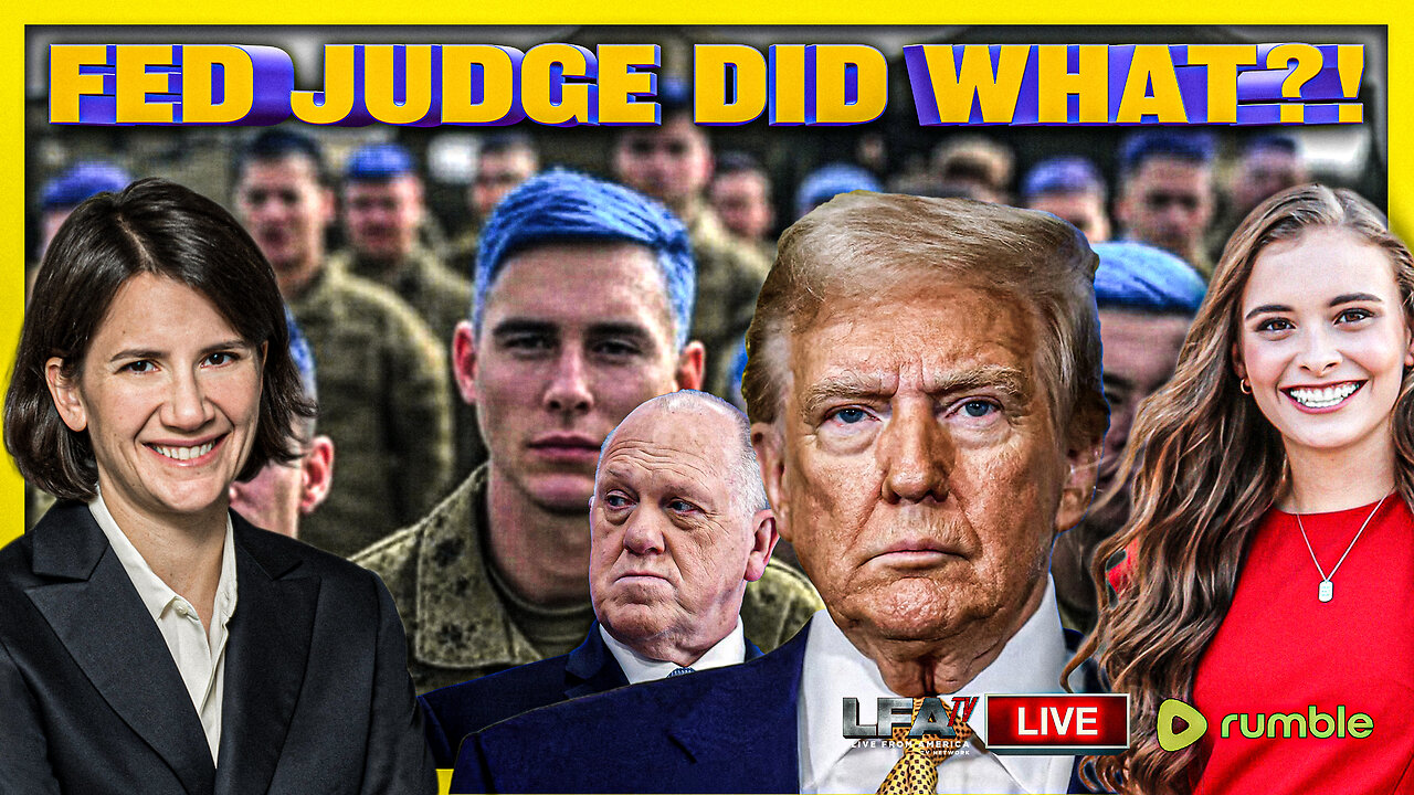FED JUDGE DID WHAT?! | LIVE WITH HANNAH FAULKNER 3.25.25 3PM