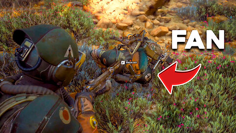 I downed a FAN, then SAVED his life