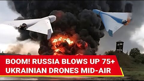 Putin’s Men FOIL MASSIVE Drone Attack On Moscow; Ukraine’s Revenge Attack ‘FAILS’