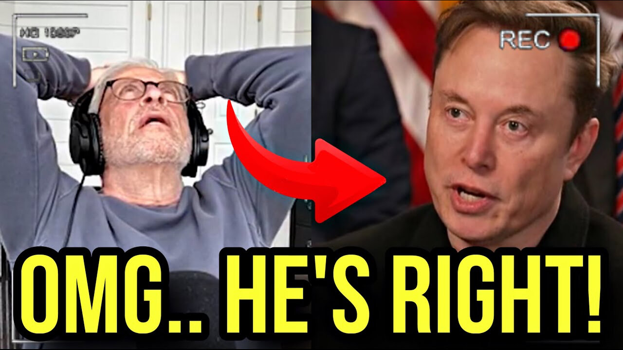 Jon Stewart LOSES His Mind when he Realizes Elon Musk is ACTUALLY Right..