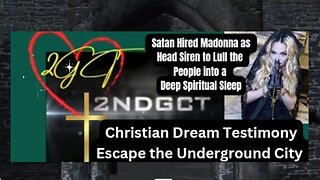 Escape Satan's Underground City Christian End Time Dream Revelation 12:12 KJV #dream #siren #newpost