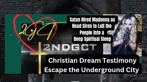 Escape Satan's Underground City Christian End Time Dream Revelation 12:12 KJV #dream #siren #newpost