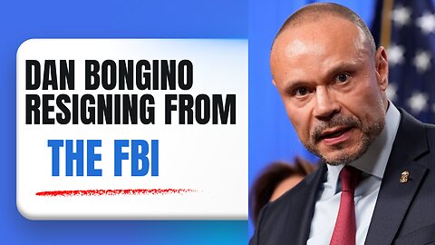 Dan Bongino is stepping down from the FBI to go back to podcasting!