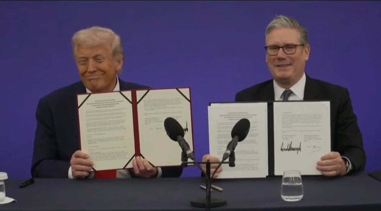 President Trump, PM Starmer Sign Huge Tech Deal